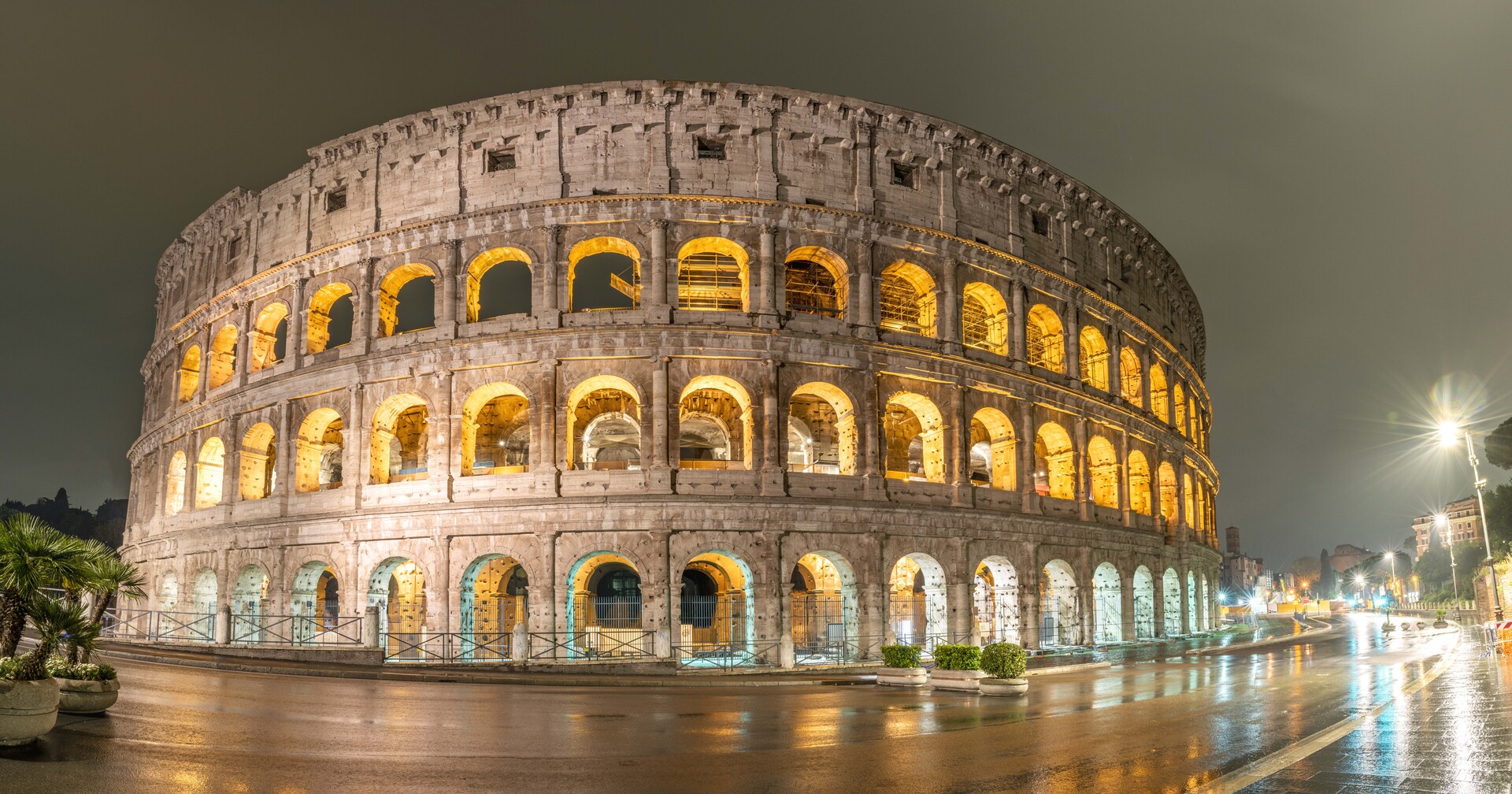 The Colosseum in Rome